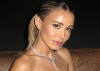 Diletta Leotta joins no-bra club as footie host puts on busty display in figure-hugging top live on DAZN