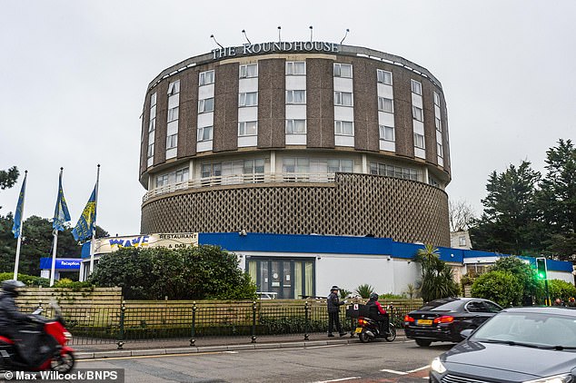 Zouari and Nouira had both been staying at The Roundhouse Hotel (pictured) in Bournemouth which has been used as accommodation for asylum seekers for two years