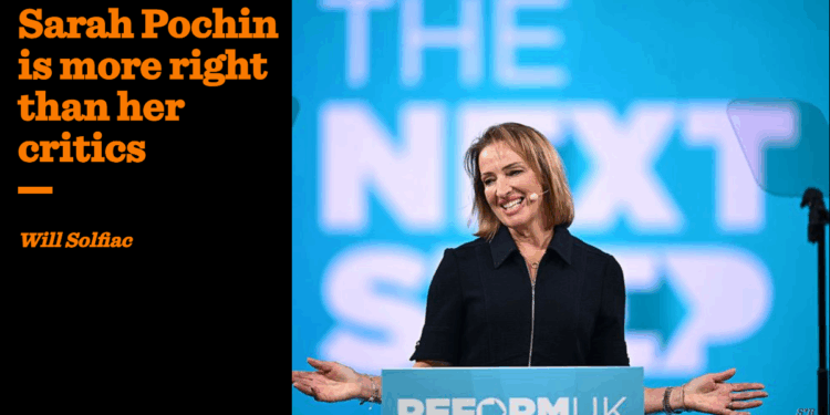 Sarah Pochin is more right than her critics | Will Solfiac