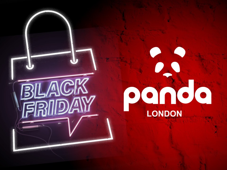 Panda London Black Friday sale.