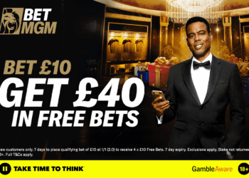Get £40 in free bets to spend on football with BetMGM