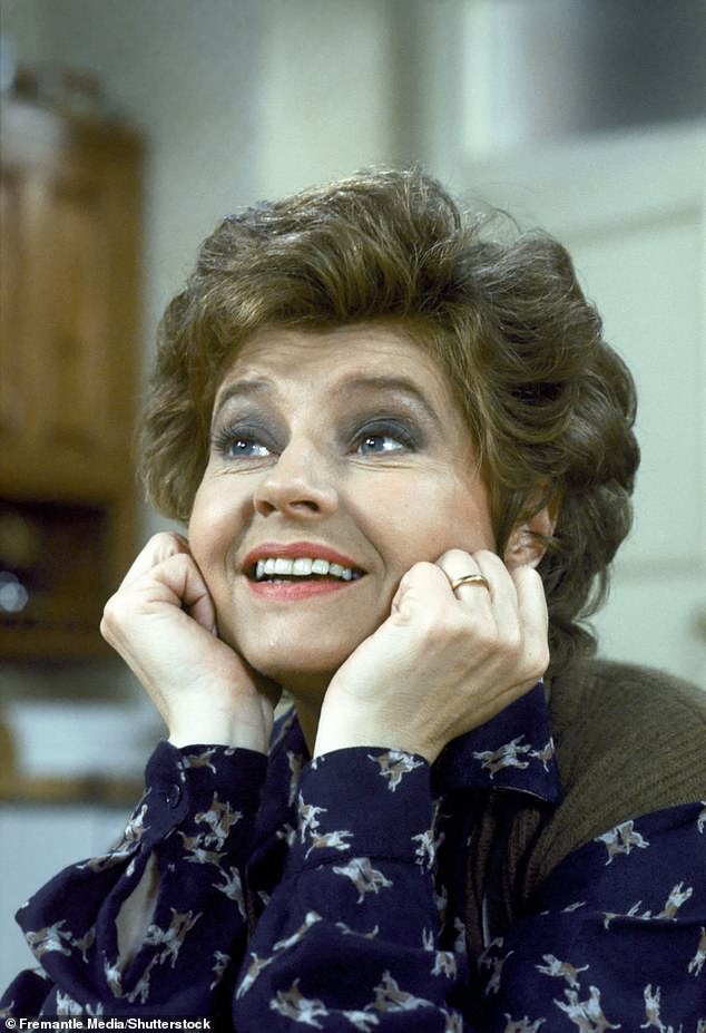 Scales pictured in the bittersweet ITV sitcom After Henry, which ran from 1988 to 1992