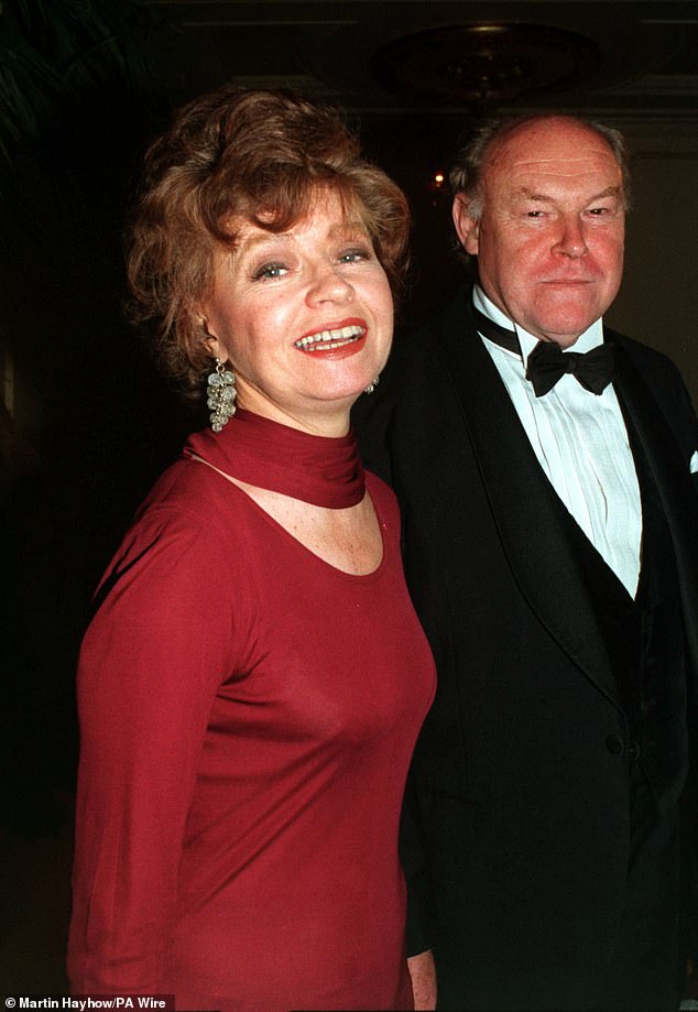 Prunella Scales and Timothy West in 1991. The pair were inseparable in their 61 years of marriage