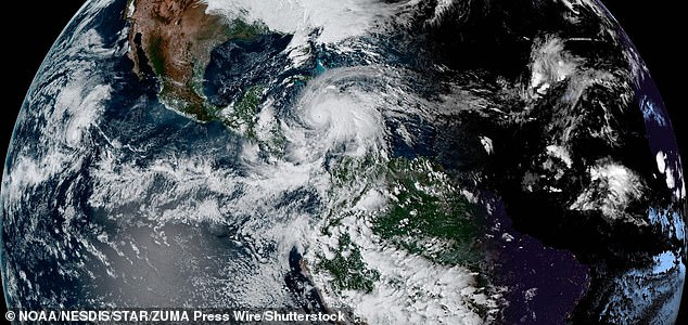 Mandatory Credit: Photo by NOAA/NESDIS/STAR/ZUMA Press Wire/Shutterstock (15627512c) Hurricane Melissa strengthened into a Category 5 storm Monday as it approaches Jamaica. Forecasters said it could unleash catastrophic flooding and landslides. Hurricane Melissa Category 5 Approaches Jamaica, Caribbean Sea - 27 Oct 2025