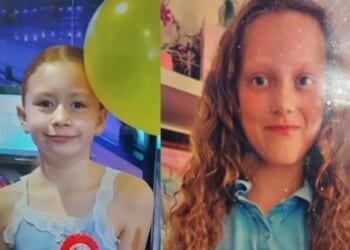 Urgent hunt for two missing schoolgirls, 9 and 10, who vanished after leaving home as cops urge 'call 999'