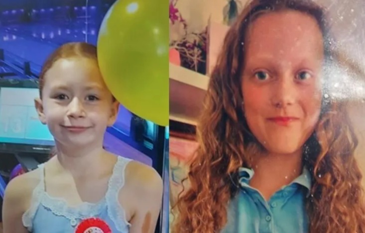 Urgent hunt for two missing schoolgirls, 9 and 10, who vanished after leaving home as cops urge 'call 999'
