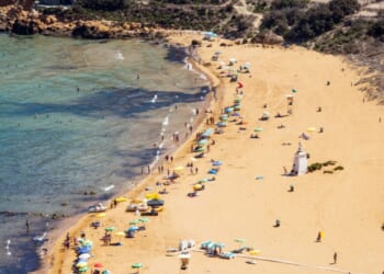 Brit boy, 11, dies as his dad, 37, remains missing after pair got into difficulty swimming at hols hotspot beach