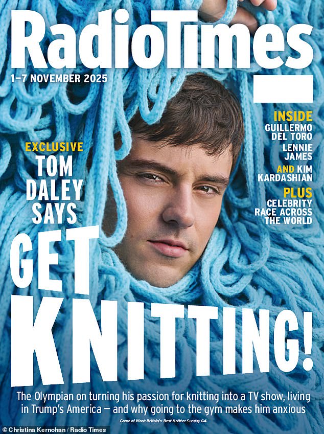 He told Radio Times: ‘My husband’s been a huge support in that. I think it’s a big thing in the gay world. Some people have very unrealistic body expectations'