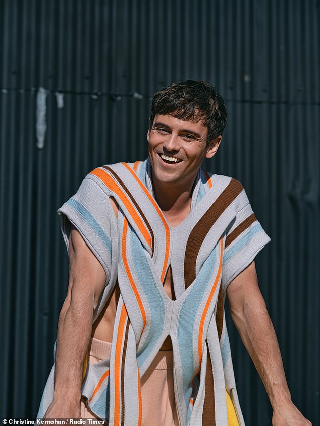 He said: 'I had absolutely no idea what I was doing at that time, so I just cut out food. I used to get so hungry that I'd binge. Then when I binged, I'd feel so bad that I was bulimic for a while'