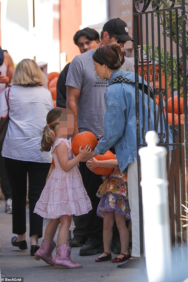 The couple who have been married for six years brought along their two daughters: five-year-old Lyla Marie and three-year-old Eloise Christina