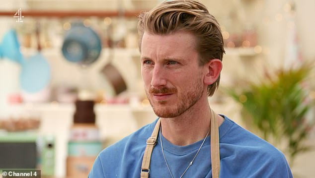 Tom was brutally critiqued by Paul for his bee hive Showstopper but still made it through