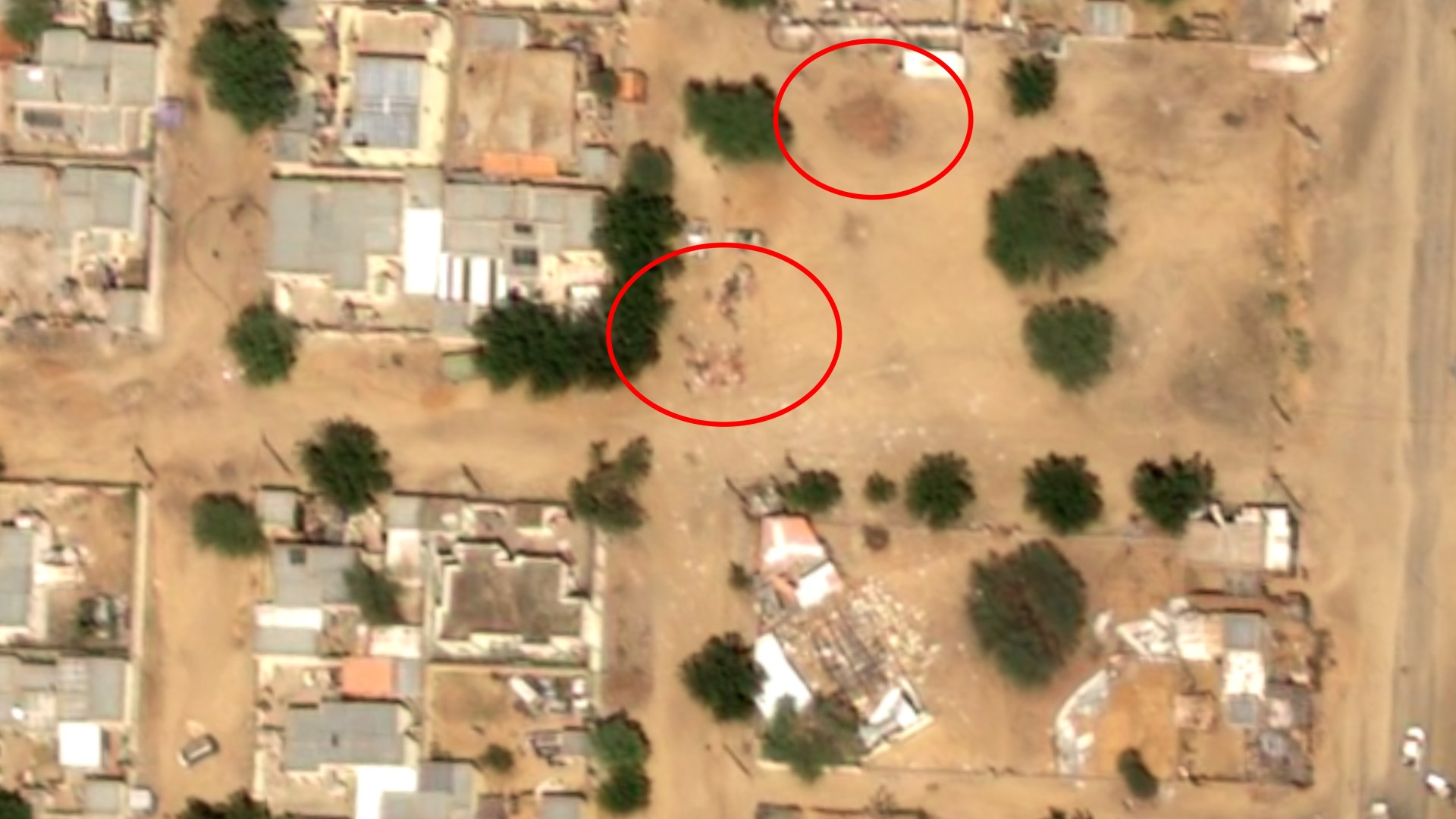 Piles of bodies and rivers of blood can be seen from space after thousands massacred in brutal Sudan killings