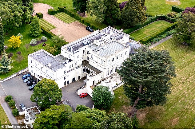 The kindly and conciliatory King has been dithering, making it clear to Andrew that he should give up the Royal Lodge (pictured) while never quite having the guts to chuck him out