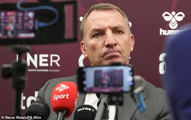 Rodgers gives his last briefing to the press as Celtic boss after the Tynecastle defeat