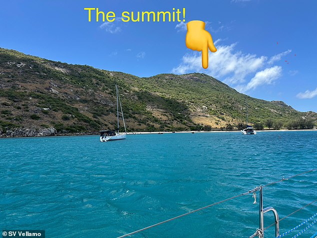 The summit of Cook's Look on Lizard Island