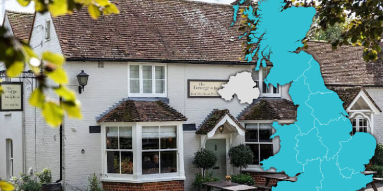 Map reveals Britain's 100 best pubs including nation's first ever gastro boozer