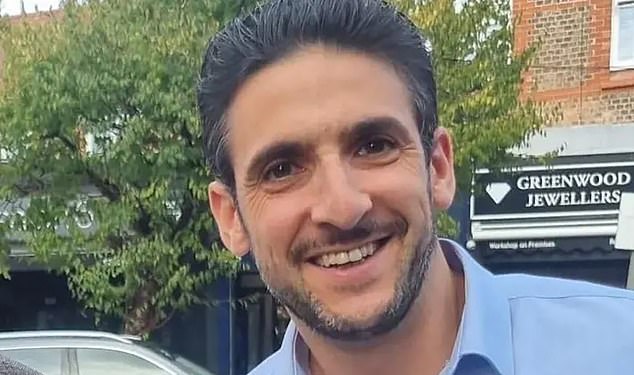 Yoni Finlay, 39, was also mistakenly shot and injured by a bullet fired by an armed police officer