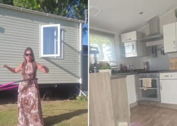 I ditched living in a house for a caravan and now save £923 a month