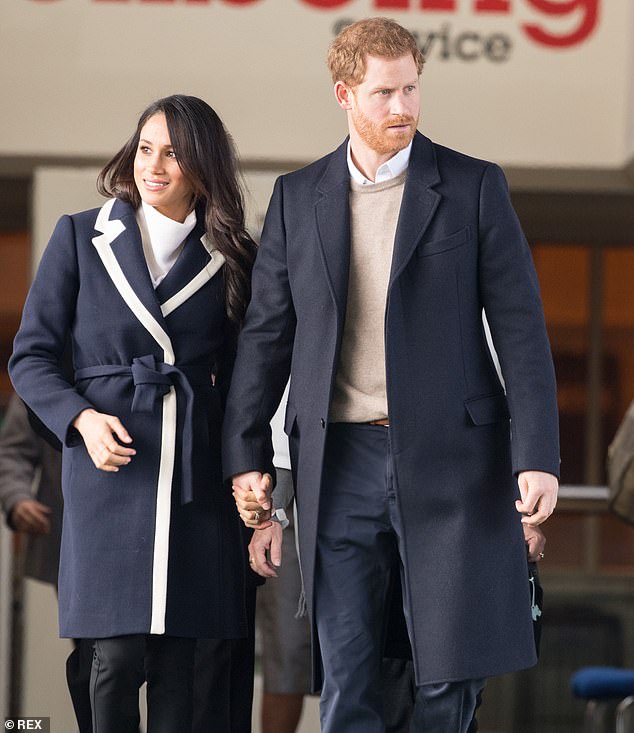 It would certainly not be the first time the Sussexes have used fashion to communicate the strength of their bond