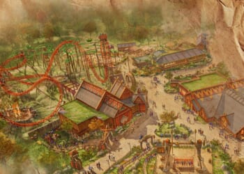 Paultons Park reveals opening date of mega new Viking land with rollercoaster and 'feasting hall'