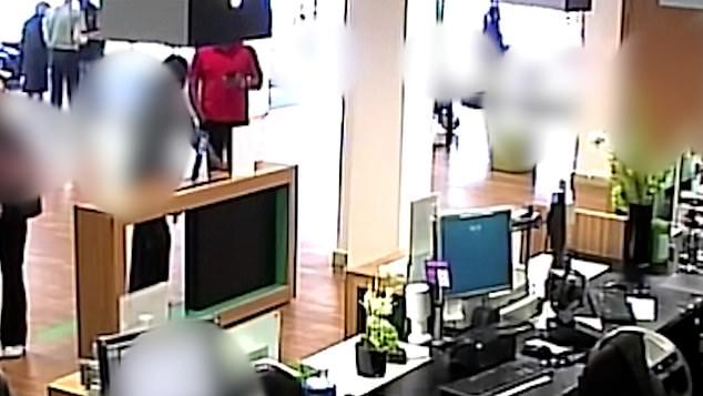 Mr Johal was waiting at the back of the queue at the bank to withdraw cash to pay his employees