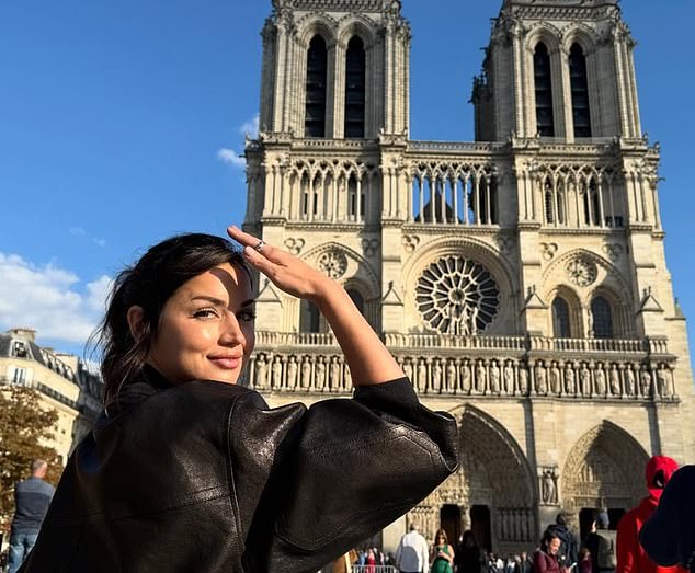 The beauty was in Paris without Cruise recently