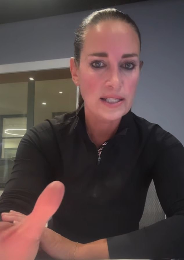 The former Sky Sports host revealed she was 'kicked like a football' during the unprovoked incident at 7pm