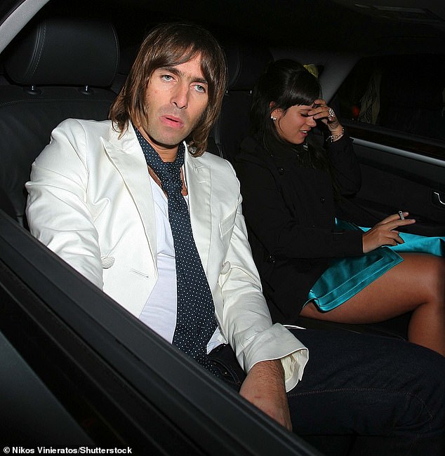 According to Lily's 2018 autobiography, My Thoughts Exactly, she and Liam Gallagher joined the mile high club together back in 2009 on a flight to Japan (seen together in 2007)