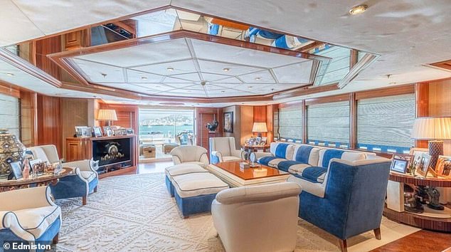 Yacht broker Edmiston have still listed the extraordinary superyacht on their website