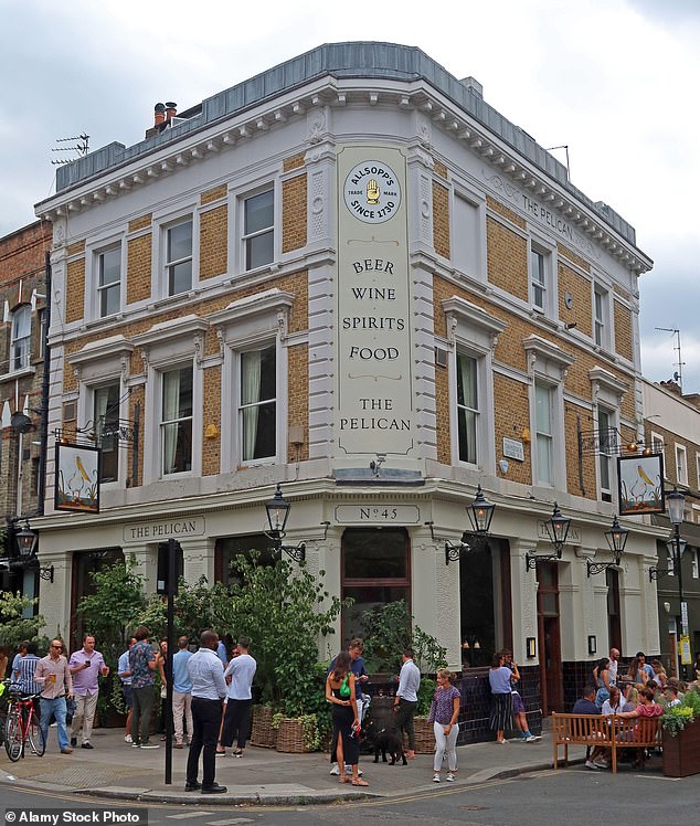 The Pelican is not only the highest ranked London watering hole on the Good Food Guide, but it also has visitors who regularly appear on stage or on your TV
