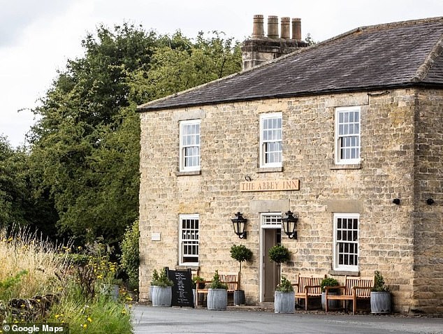 Located in Yorkshire, The Abbey Inn has views which overlook the famed ruins of the Byland Abbey
