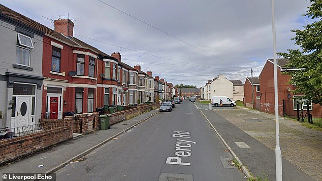 It comes after the couple were charged the morning after their baby boy died after he collapsed with a traumatic brain injury on November 24, 2024 (Pictured: Percy Road where the couple lived)