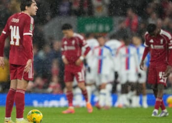 Devastated Liverpool starlet Amara Nallo, 18, picks up second red card in just 16 MINUTES of senior football