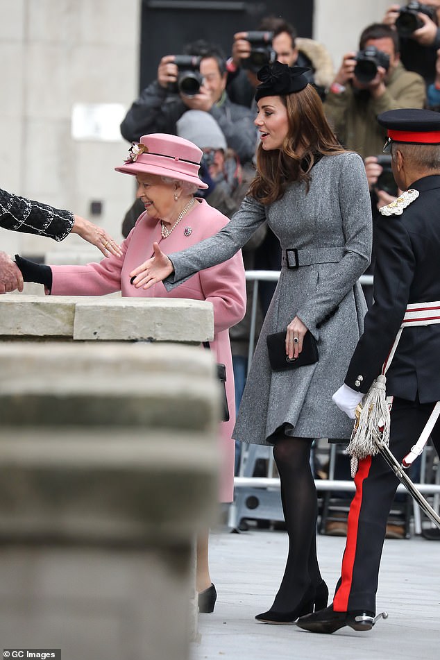 In 2019, Kate and the late Queen, then aged 92, made their first joint engagement as a duo in years ¿ visiting King's College London to reopen Grade II-listed Bush House.