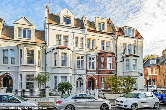 Ms Gauchenot had been left in charge of administering the estate of her millionaire mother, Brigitte Maghoo, consisting largely of her £1.7m house in Dancer Road, Fulham (pictured)