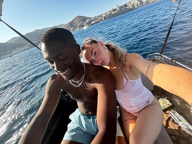Alicia shares a snap from a boat trip on holiday with the Love Island series 11 star