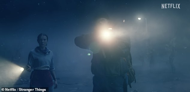 David, 50, made just TWO appearances across the three-minute long teaser