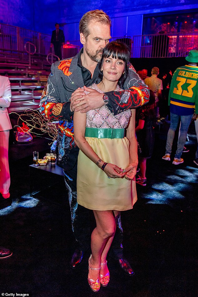 Lily and David announced their split in January after just over four years of marriage