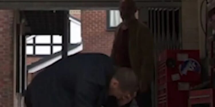 Gory moment Coronation Street's Carl Webster is attacked with a WRENCH in bloody soap scenes