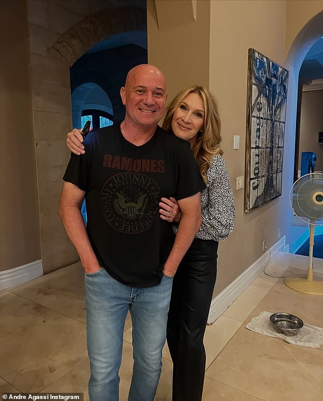 Agassi and Graf are based in the city where he grew up - Las Vegas - but in a celebrity enclave