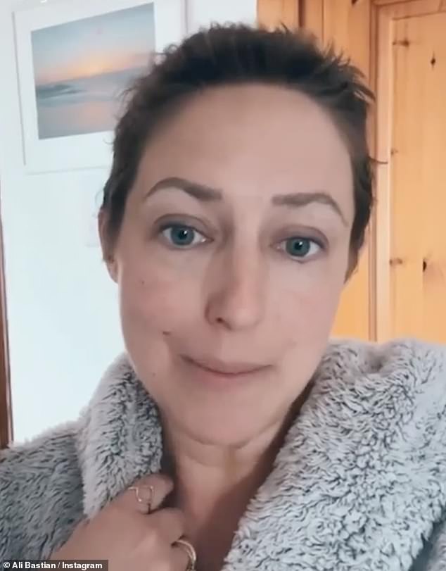 The actress was diagnosed with stage two breast cancer last year and underwent gruelling chemotherapy and had a mastectomy