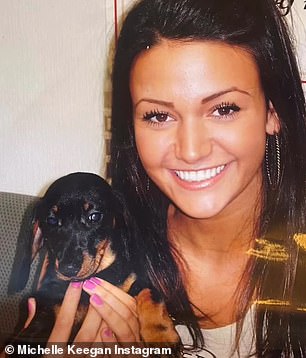 Michelle has often posted throwback snaps which underline the remarkable change in her stunning looks - with clever make-up and sleek cosmetics taking her look from the cobbles to the bright lights of Hollywood