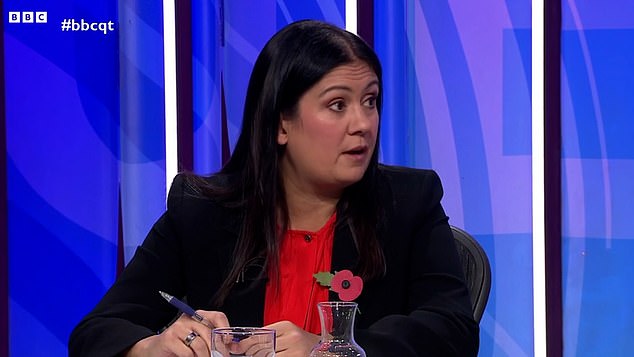 Culture Secretary Lisa Nandy, speaking on Question Time, said removing Andrew's titles is a 'really brave, important and right step' by the King
