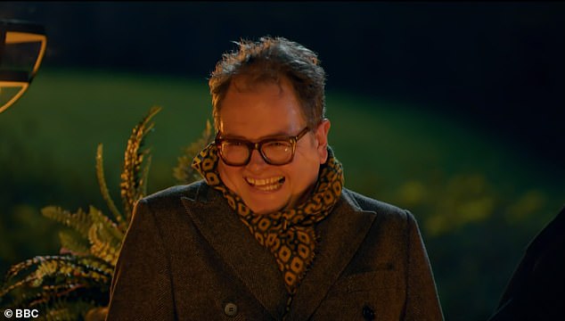 Traitor Alan immediately burst out laughing as he tried to repeat the words, which aroused suspicion