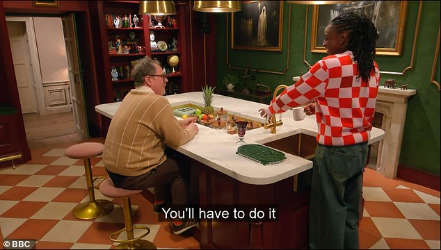 Cat suggested that Alan pretended to be quoting the recently banished Stephen Fry as he issued the killing statement