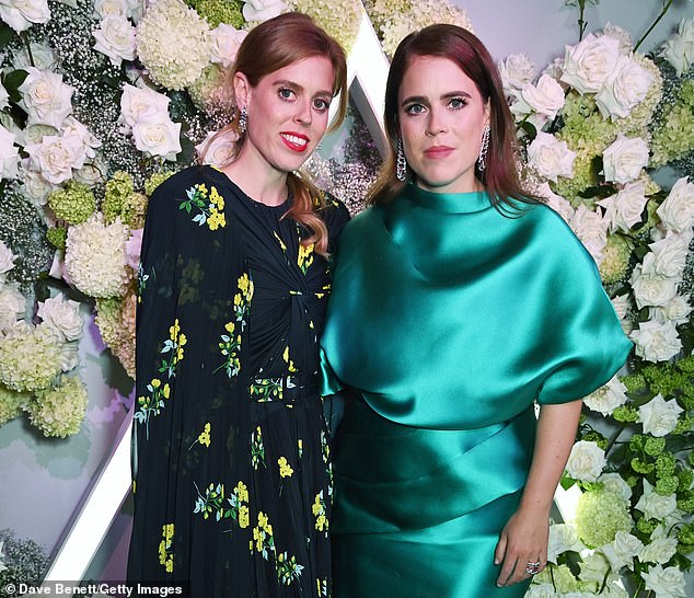 Princess Beatrice and Eugenie (pictured) will retain their Royal titles despite their father Andrew no longer being a Prince