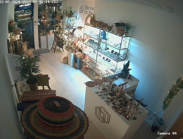 The break in came almost a year after another attempt that saw a man try to steal a bag by sliding a pole through the letterbox and trying to hook it off a shelf