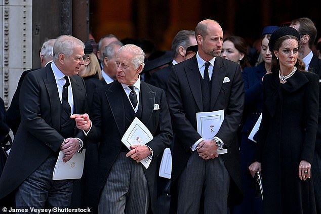 Buckingham Palace made it clear that His Majesty had the support of his family, including the Prince of Wales