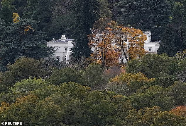 Andrew signed a 75-year lease for Royal Lodge (pictured) from the Crown Estate in 2003 for a £1million one-off payment