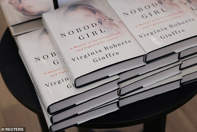 Nobody's Girl: A Memoir of Surviving Abuse and Fighting for Justice (pictured) was released earlier this month, with the manuscript finished before she died